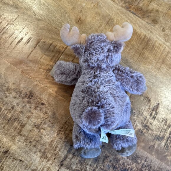 Mary Meyer Fabfuzz Caboodle Moose Plush Stuffed Animal Gray Soft 10” - Picture 3 of 8